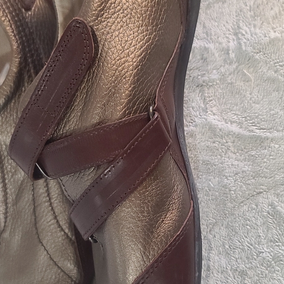 Used RARE Alexander McQueen Black Label Bronze/Brown Mostró Strap Shoe Size 45 - Picture 7 of 11